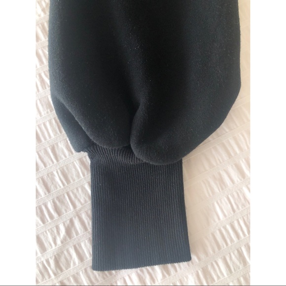 Bubble Sleeve Turtle Neck with Fleece Lining - Picture 8 of 16